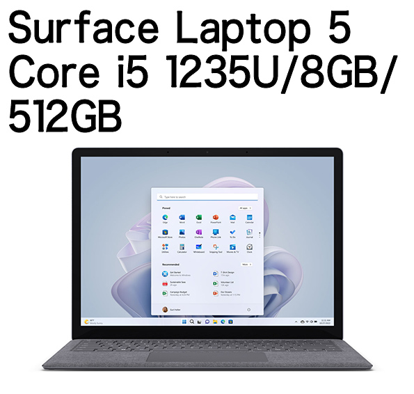 Surface Laptop 5 Core i5 1235U/8GB/512GB