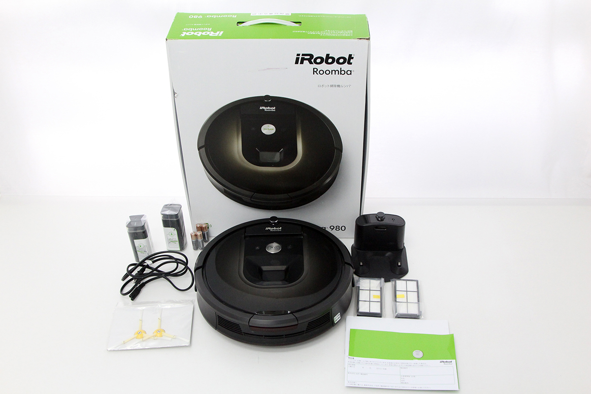 iRobot/アイロボット ルンバ980 R980060 ロボット掃除機の買取価格｜家電買取 アキバ流通