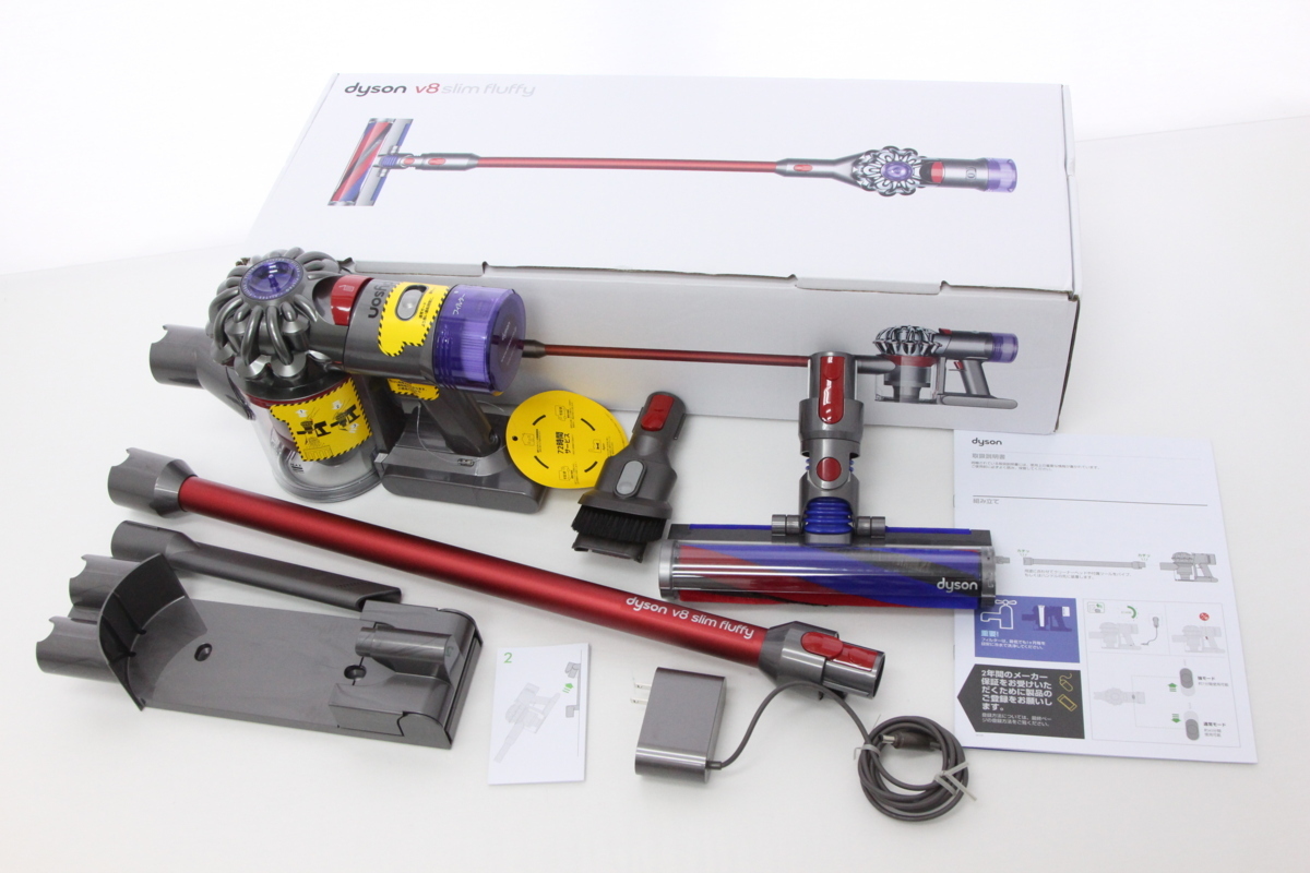 Dyson/ダイソン Dyson V8 Slim Fluffy SV10KSLM 掃除機の買取価格 ...